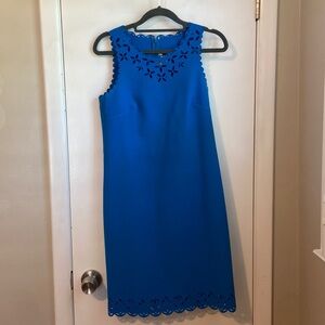 J. Crew laser cut out sheath dress
